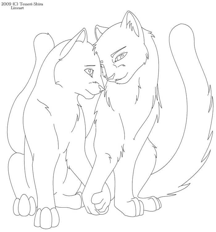 Love Cats Coloring Pages