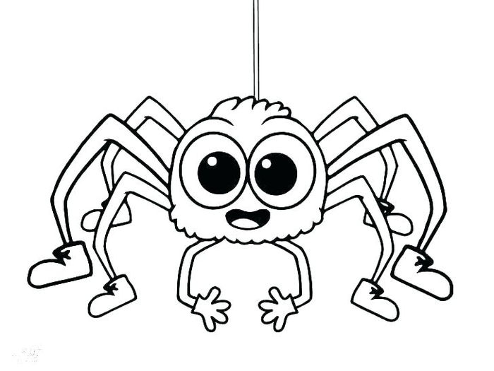 Lucas The Spider Coloring Pages