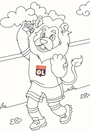 lyon coloring pages printable