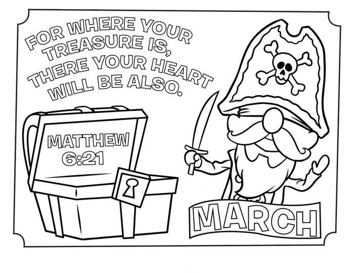 March Coloring Pages To Print