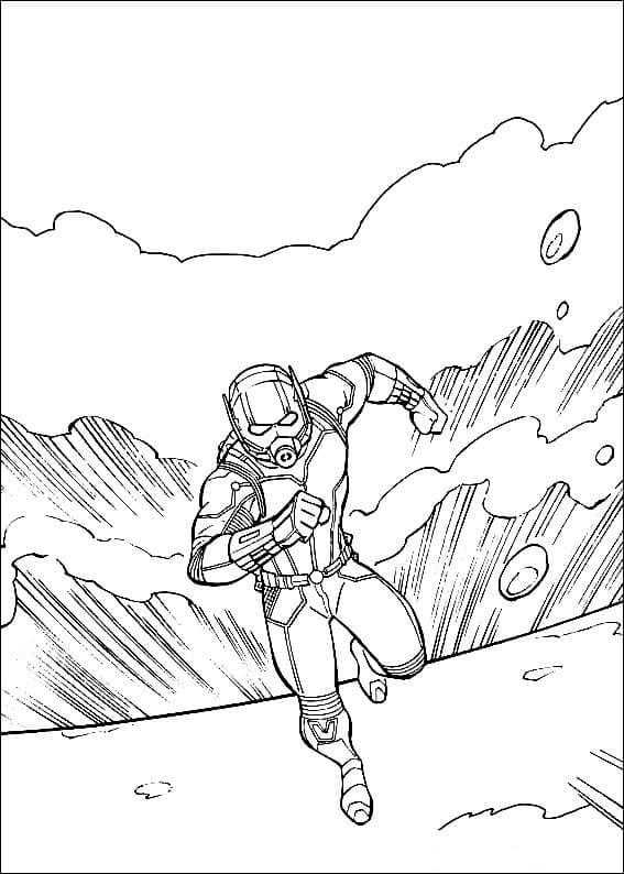 Marvel Ant Man And The Wasp Coloring Sheets
