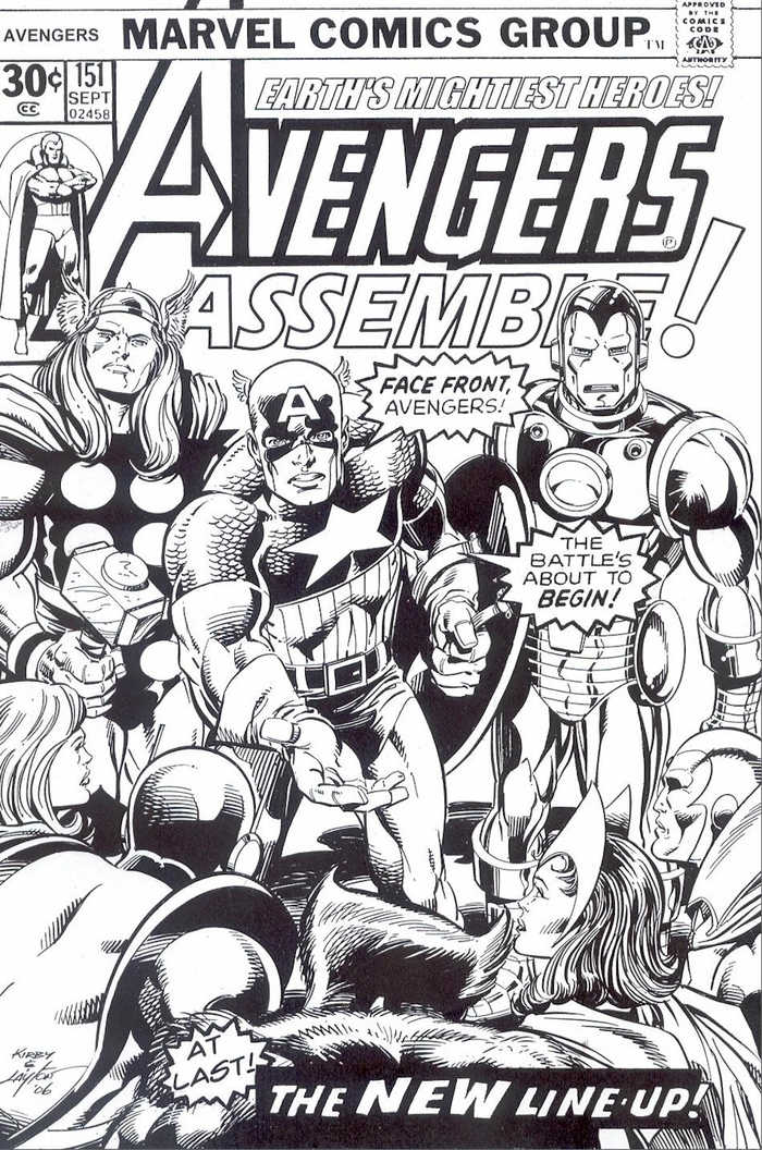 Marvel Comics Avengers Assemble Coloring Pages