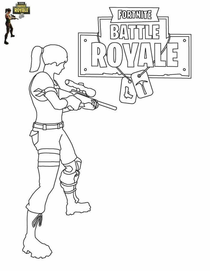 Master Grenadier Fortnite Coloring Sheets