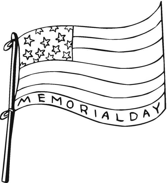 Memorial Day Coloring Pages Printable