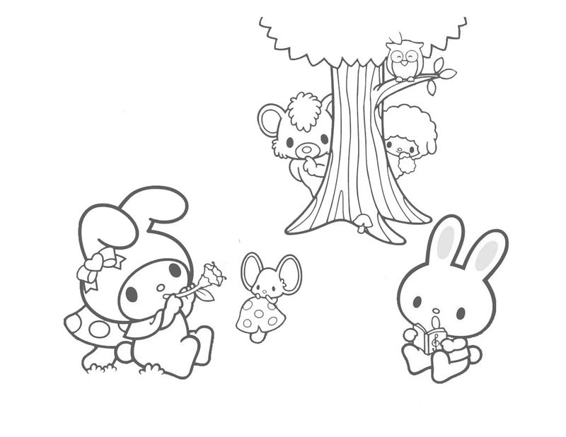 Mickey Tsum Tsum Coloring Pages