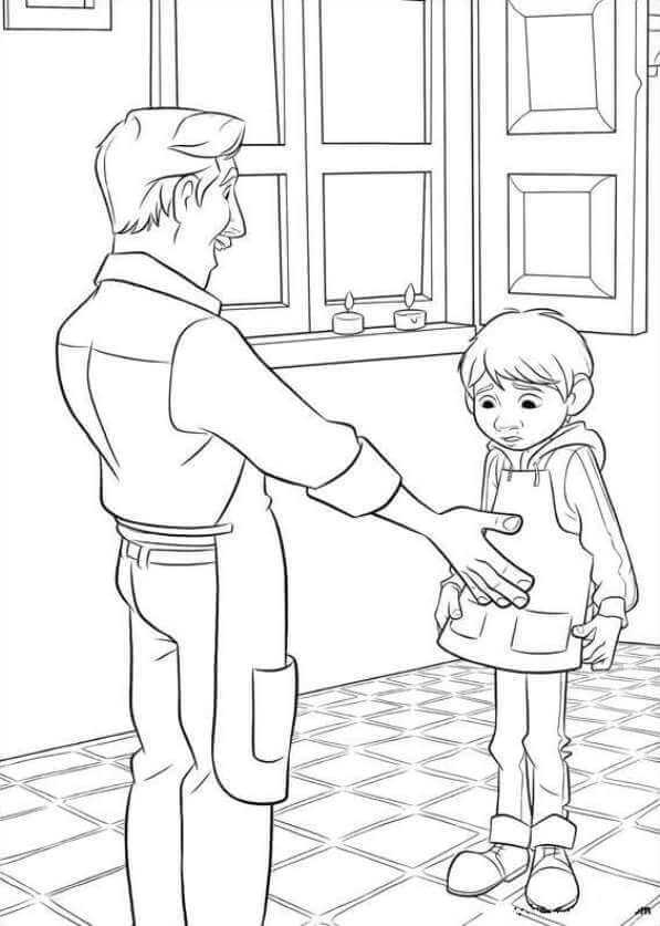 tio felipe coloring page ideas coco