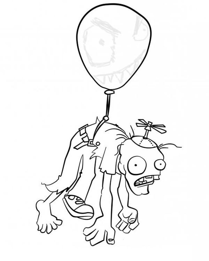 Minecraft Coloring Pages Mutant Zombie