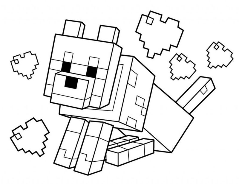Minecraft Coloring Pages Printables