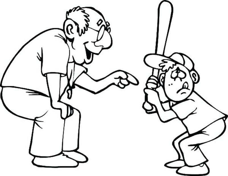 Mlb Baseball Coloring Pages For Kids