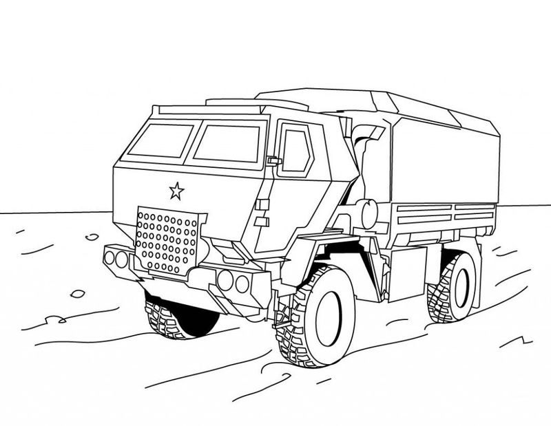Monster Truck Coloring Pages Pictures