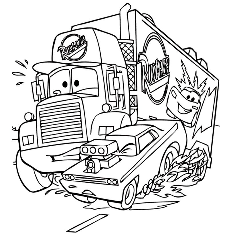 Monster Trucks Coloring Pages To Print