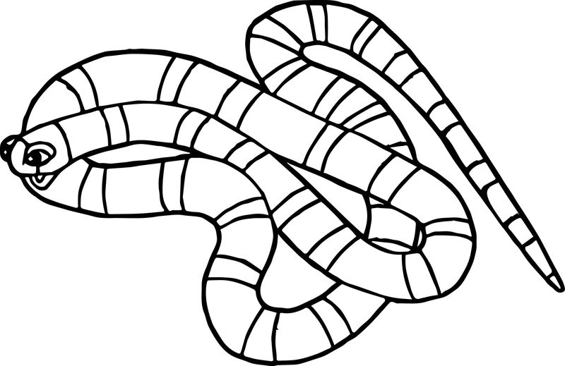 Moses Staff Turns Into A Snake Coloring Pages