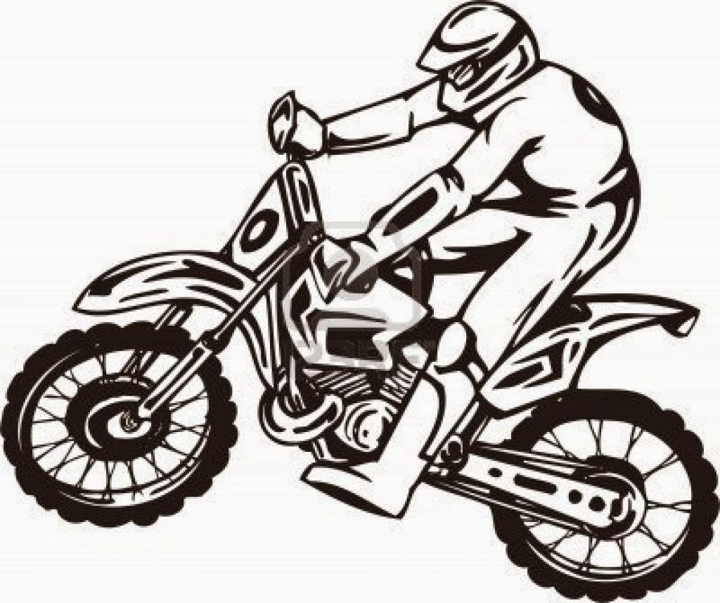 Motorcycle Coloring Pages Pdf