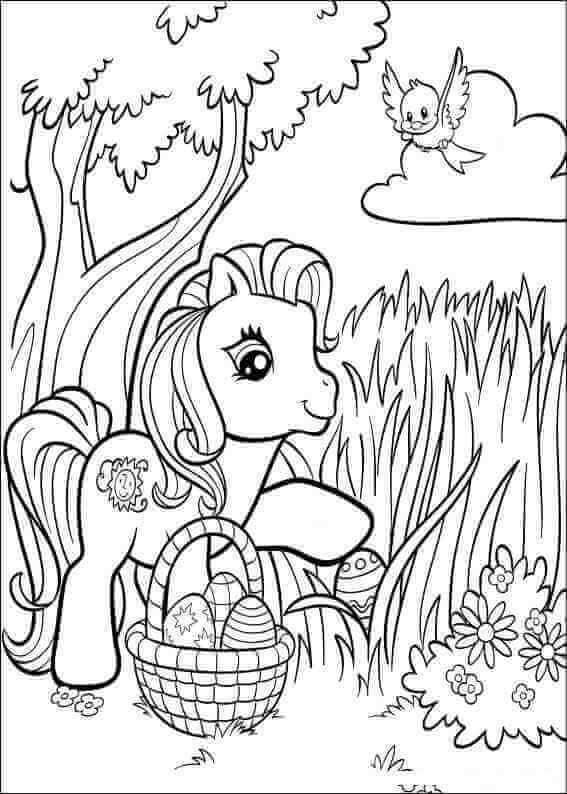 My Little Pony Easter Printables Free