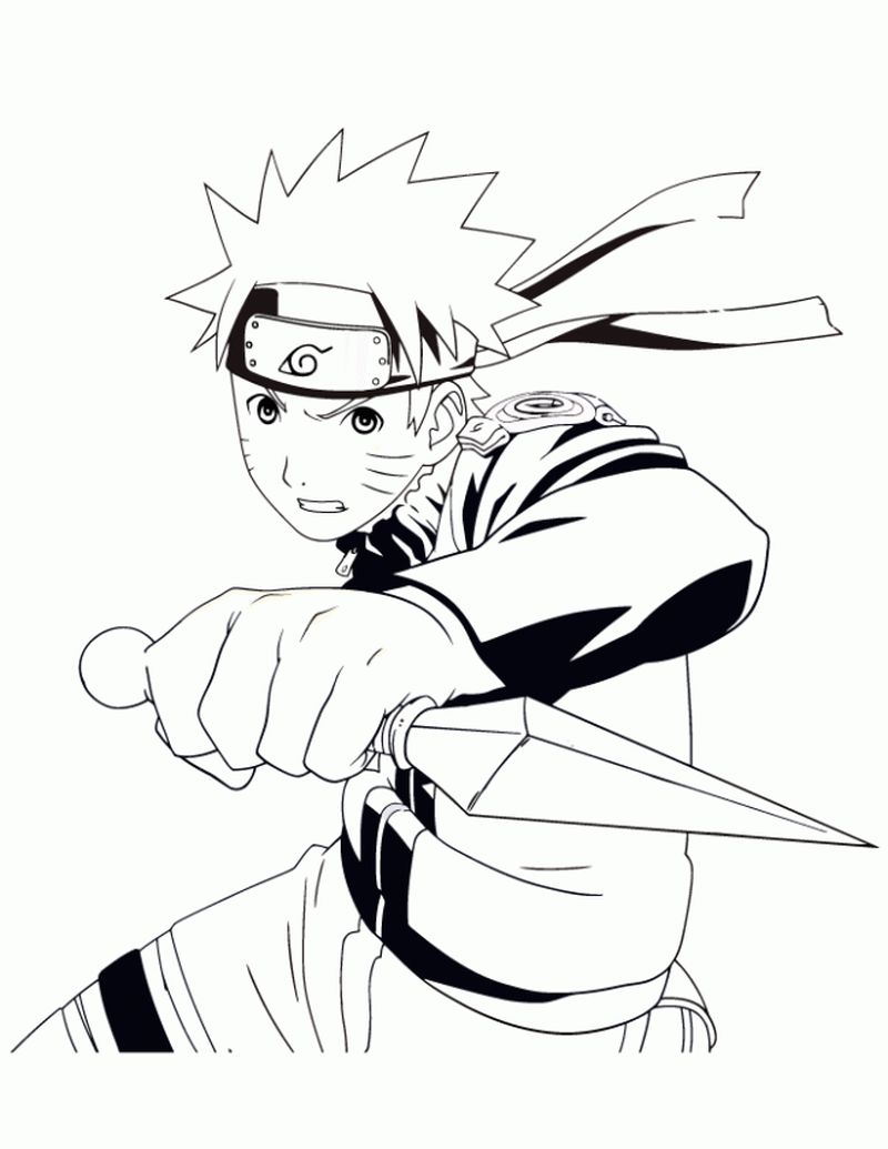 Naruto Printable Coloring Pages - Get Coloring Pages