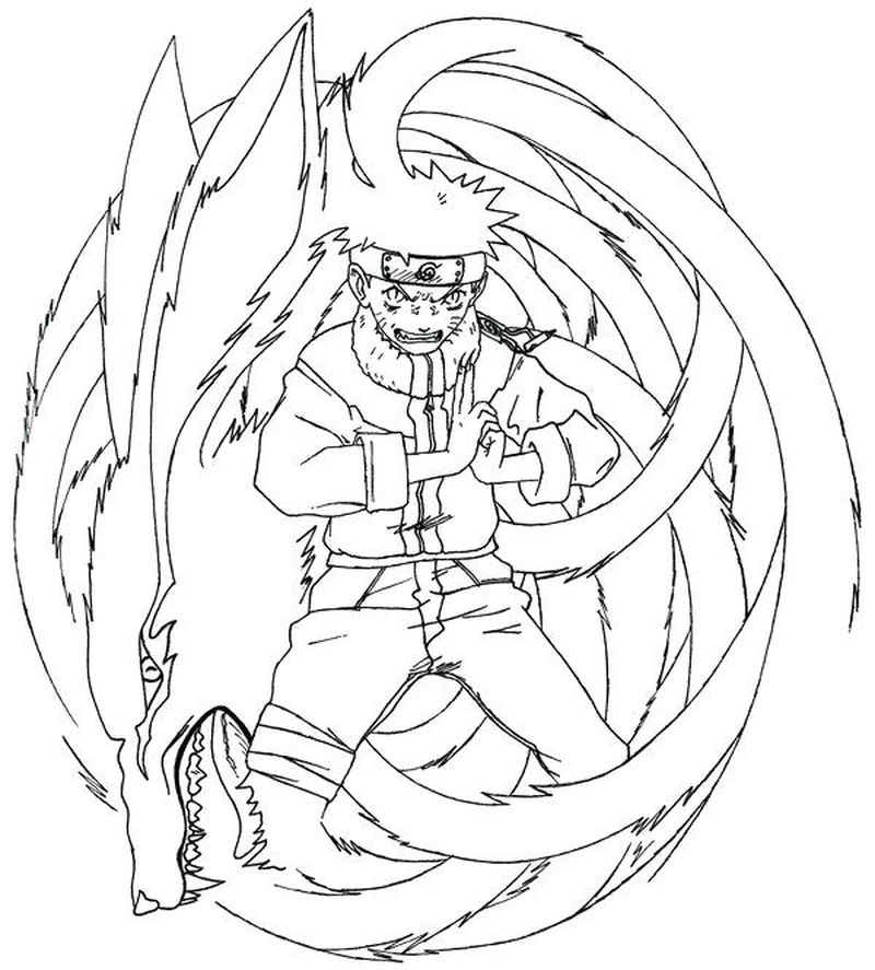 Naruto Coloring Pages Games