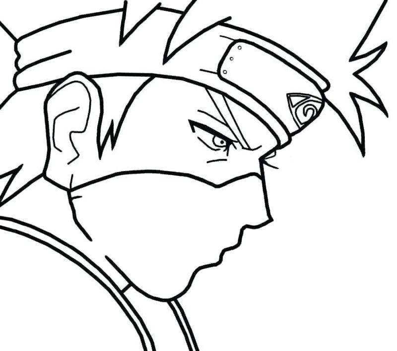 Naruto Coloring Pages Hd
