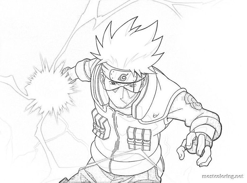 Naruto Coloring Pages To Print