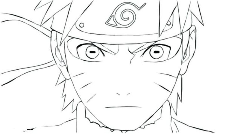 Naruto Nine Tailed Fox Coloring Pages