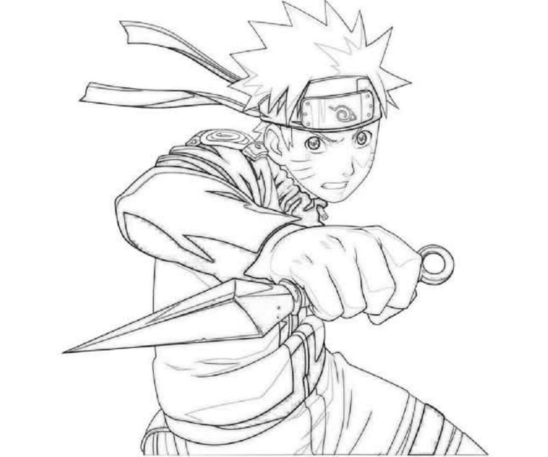 Naruto Shippuden Coloring Pages Games