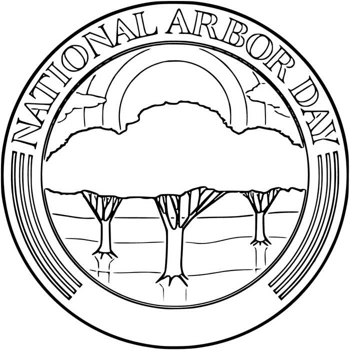 National Arbor Day Coloring Pages