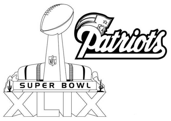 New England Patriots Coloring Pages