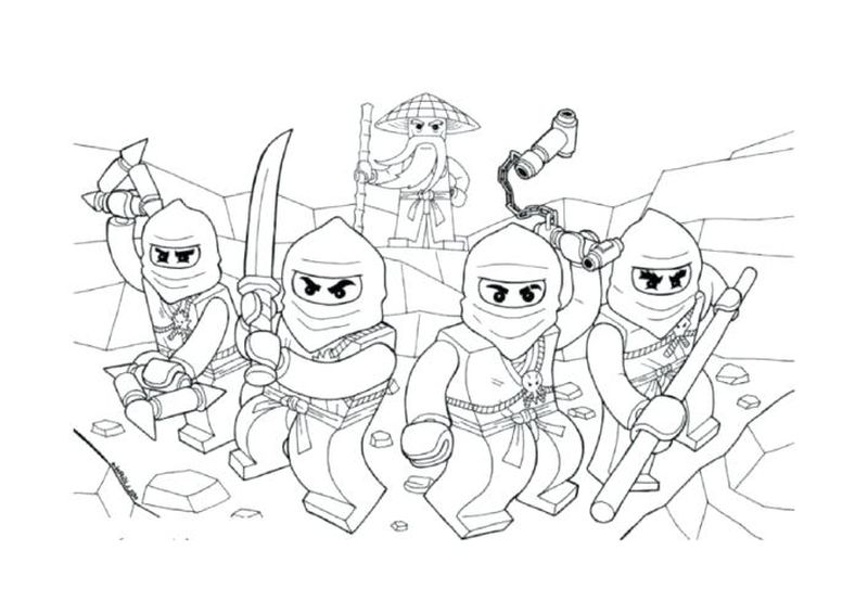 New Ninja Turtle Coloring Pages