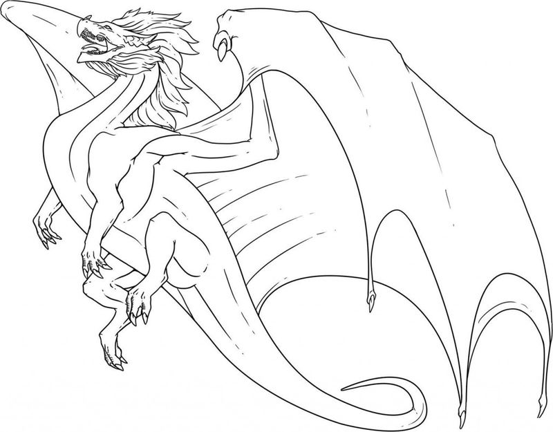 Ninjago Dragon Coloring Pages