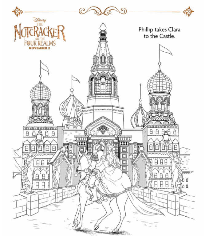 Nutcracker And The Four Realms Coloring Pages