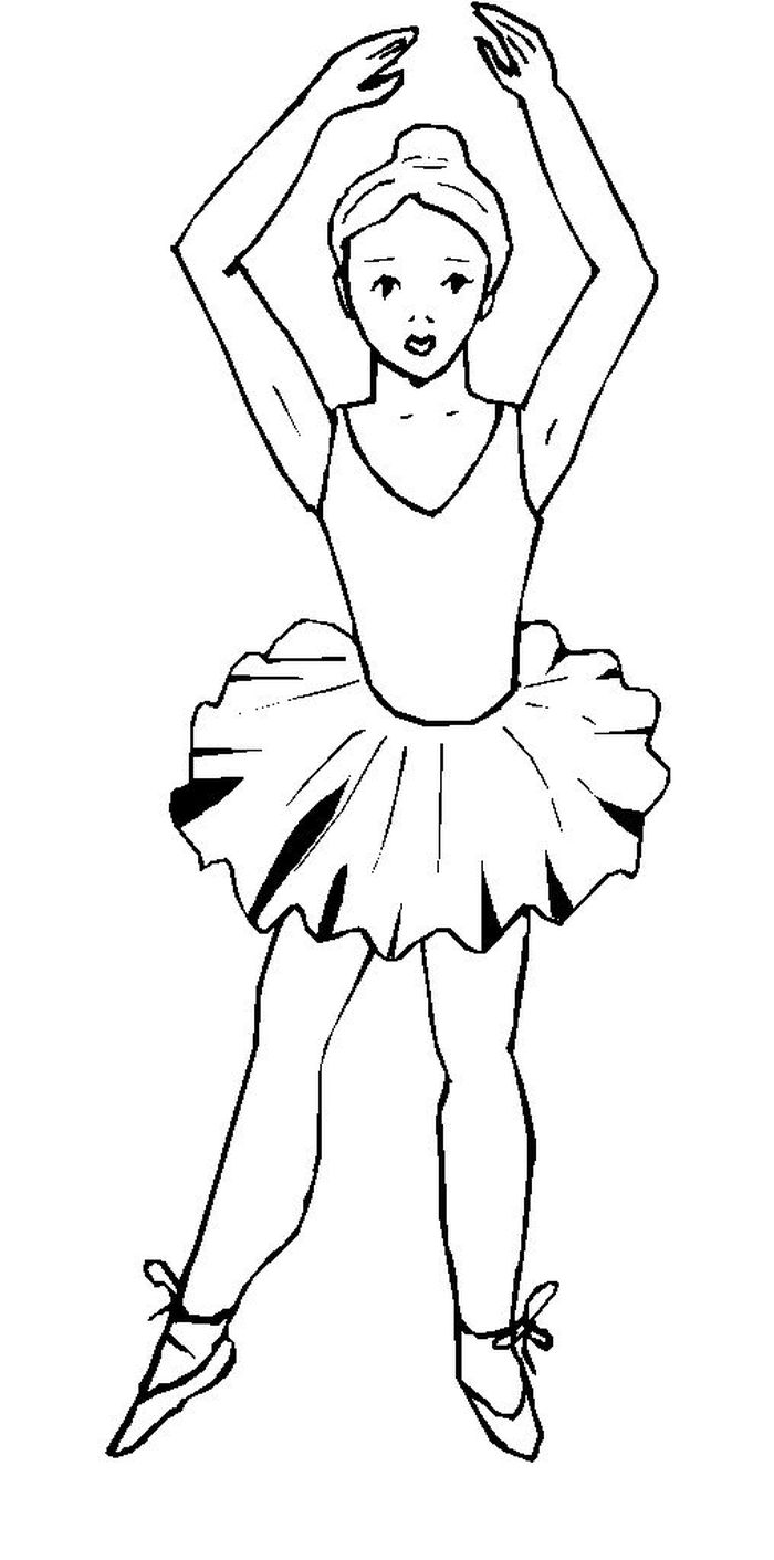 Ballet Coloring Pages For Girls PDF - Coloringfolder.com