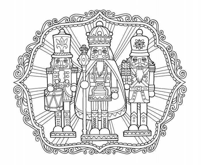 Nutcracker Coloring Pages For Adults