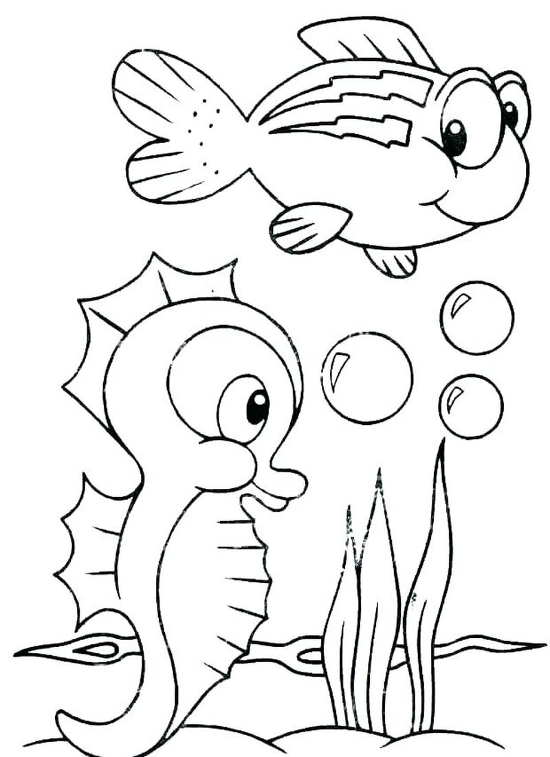 Ocean Coloring Pages Online