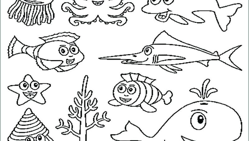 Ocean Printable Coloring Pages