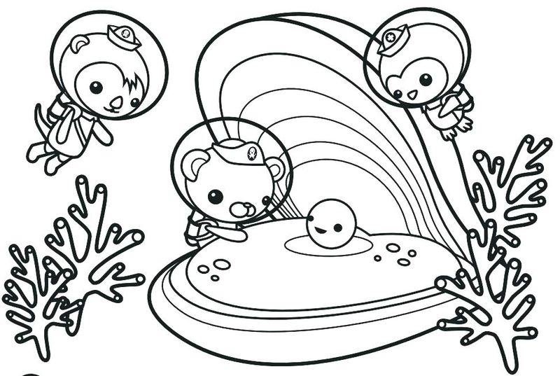 Octonauts Coloring Pages Dashi