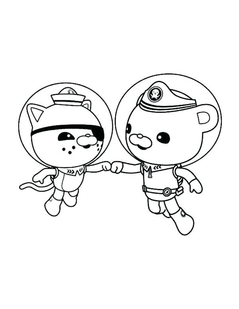 Octonauts Coloring Pages PDF Ideas - Coloringfolder.com