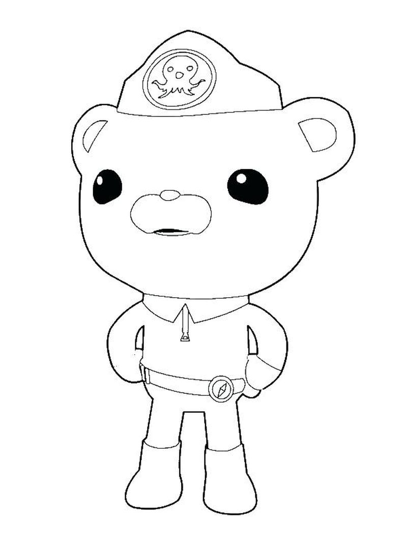 Octonauts Coloring Pages Disney Junior