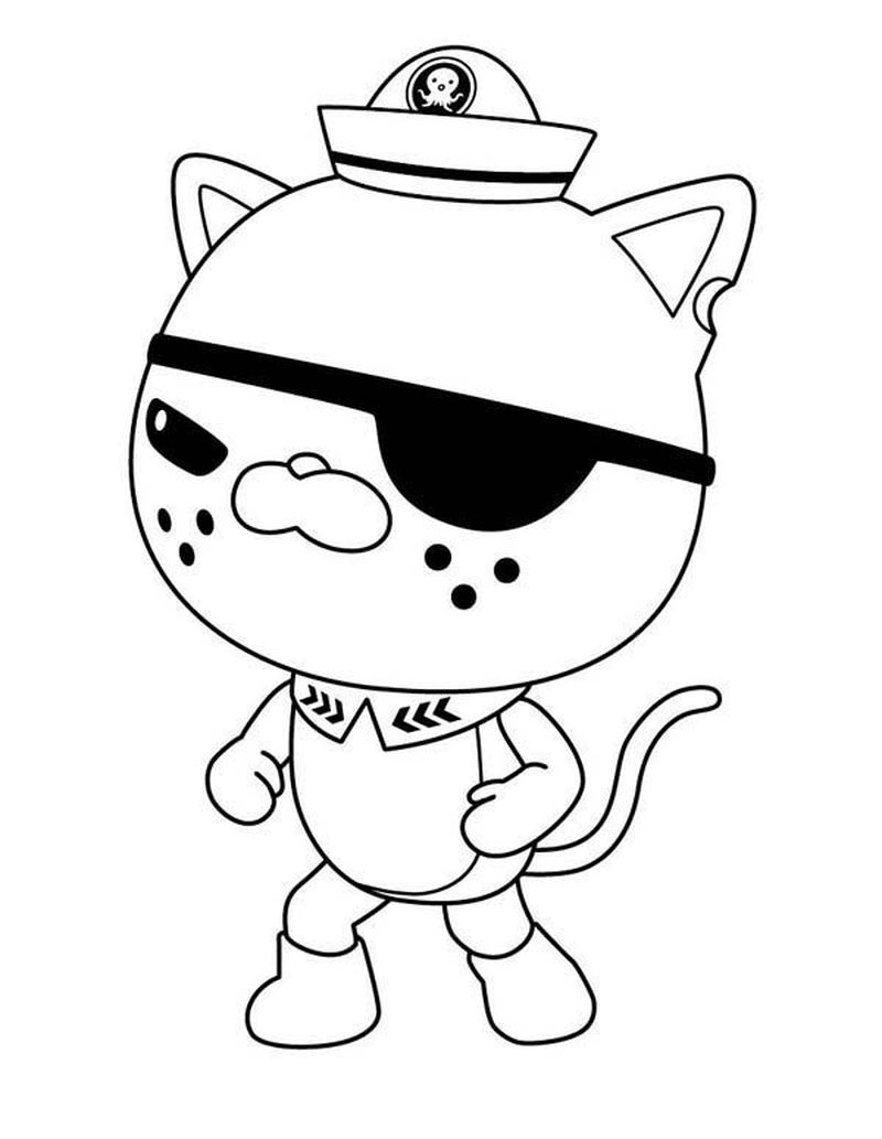 Octonauts Coloring Pages Disney