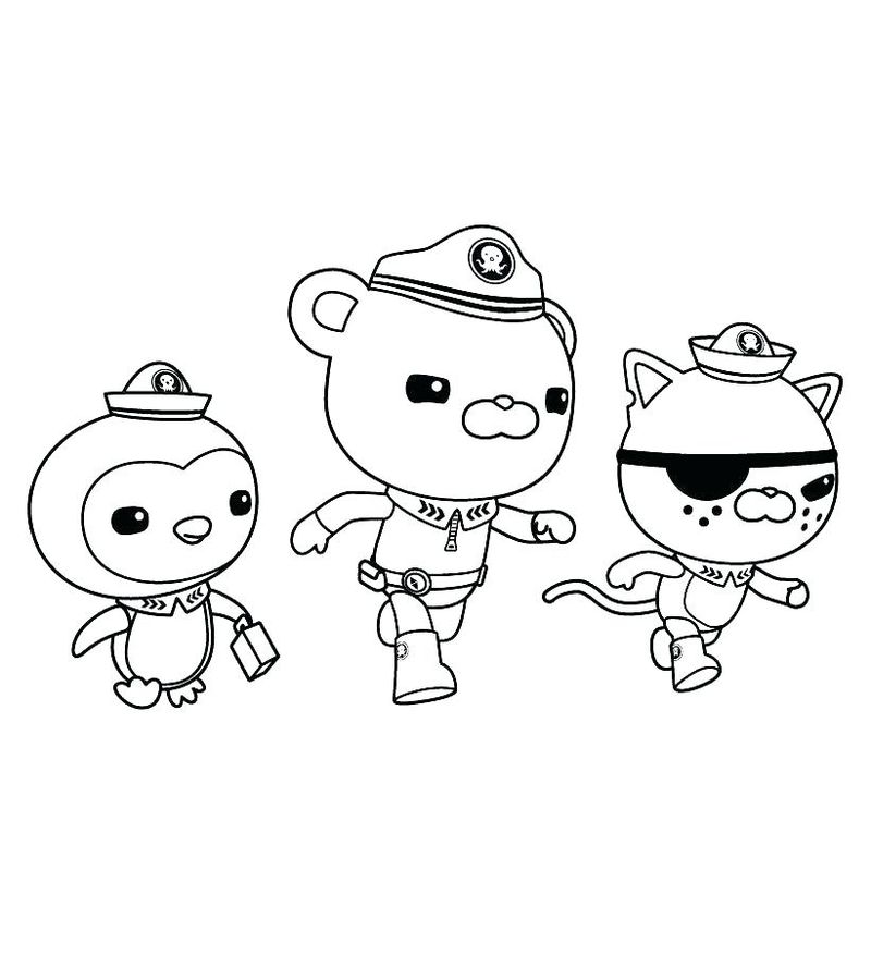 Octonauts Coloring Pages PDF Ideas - Coloringfolder.com