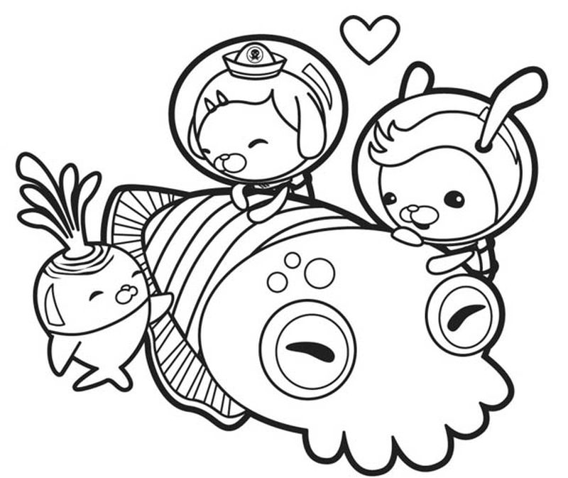 Octonauts Coloring Pages For Kids