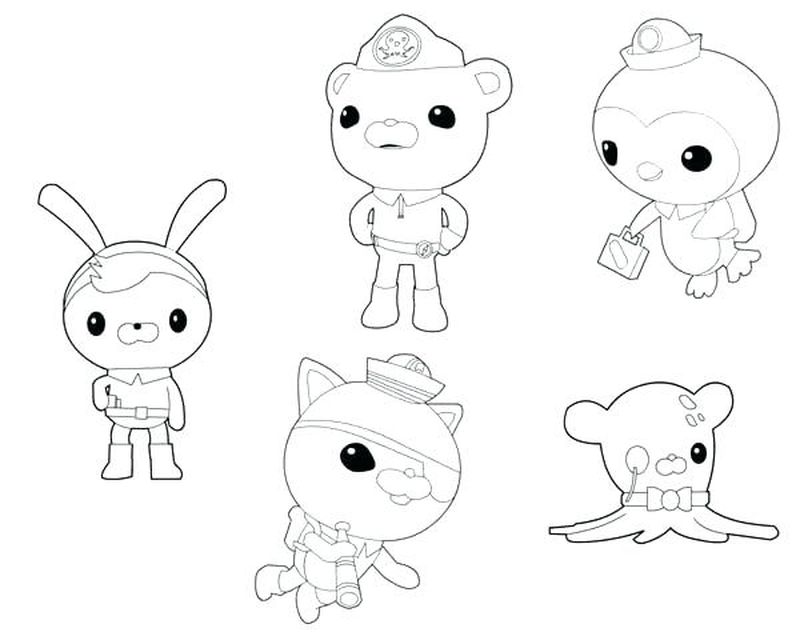 Octonauts Coloring Pages Online