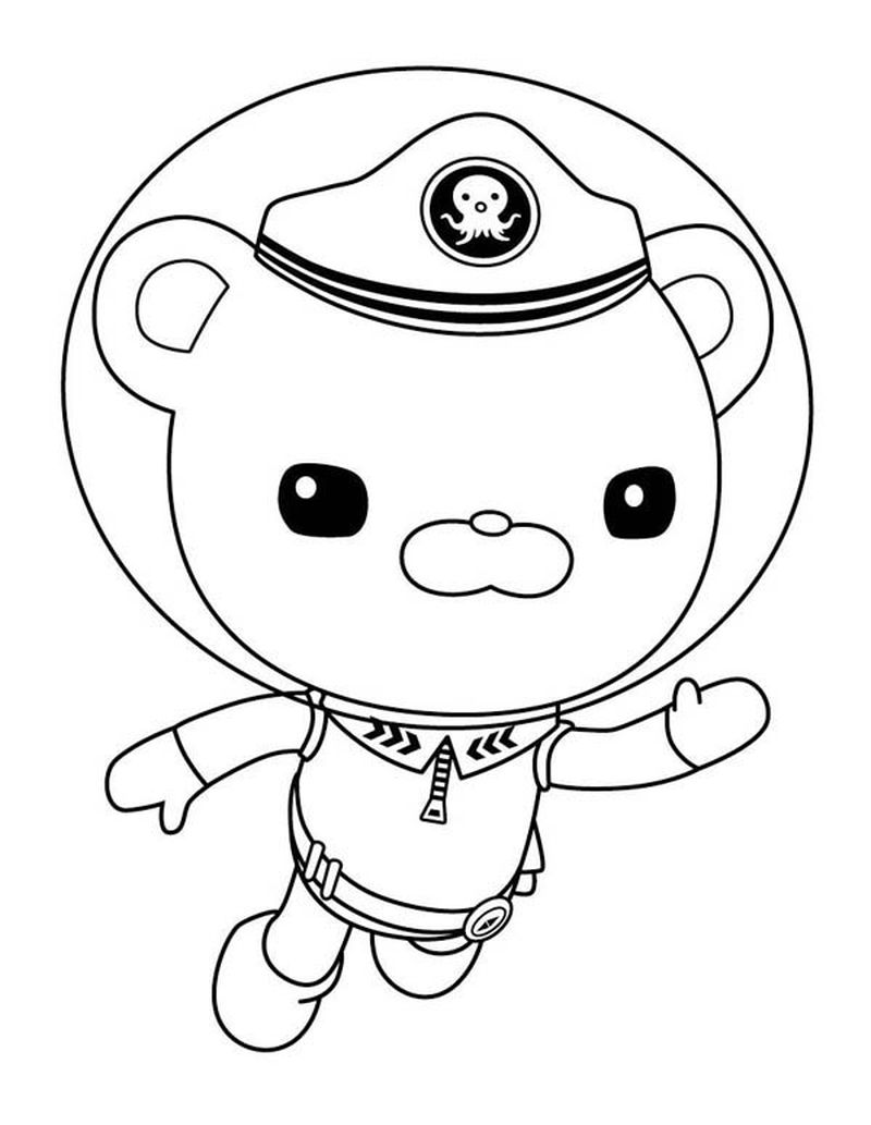 Octonauts Coloring Pages Peso