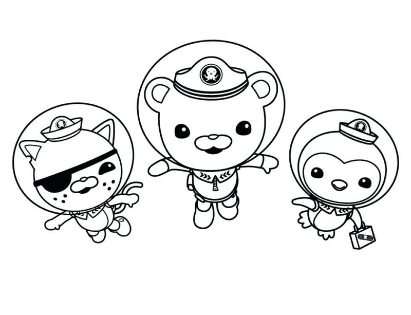 Octonauts Coloring Pages Vegimal