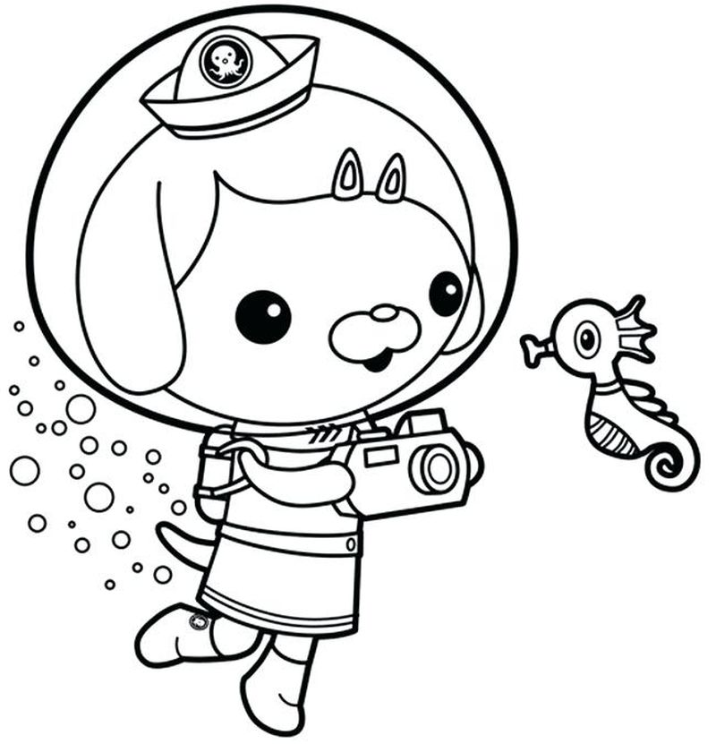 Octonauts Free Coloring Pages