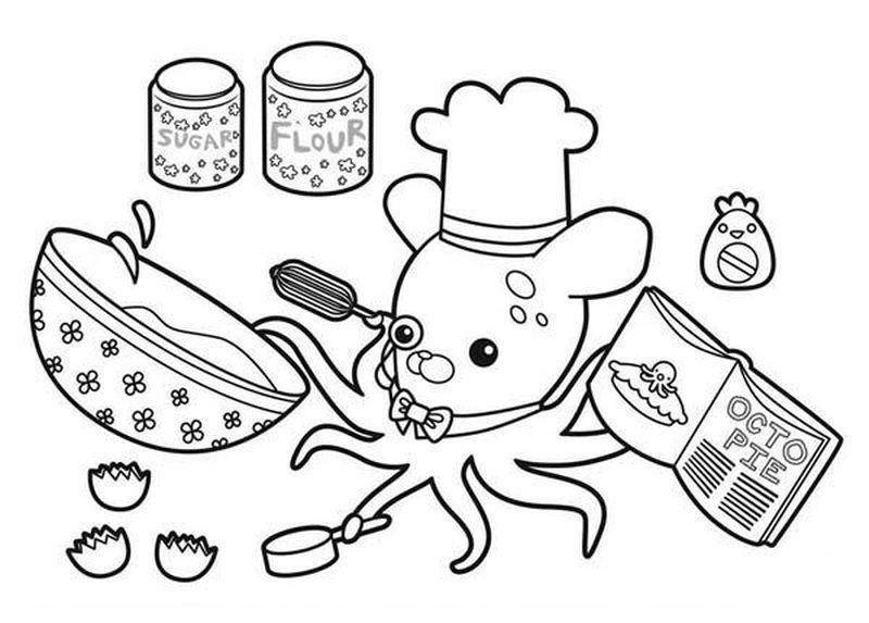 Octonauts Gup Coloring Pages