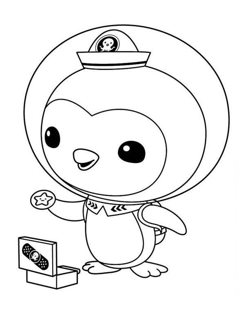 Octonauts Peso Coloring Pages
