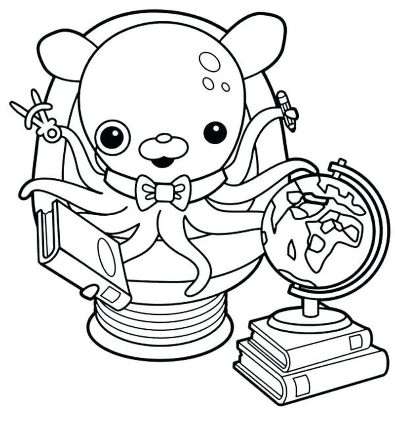 Octonauts Tweak Coloring Pages