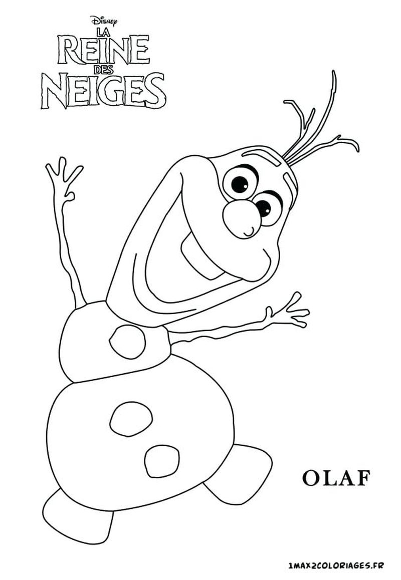 Olaf Coloring Pages To Print