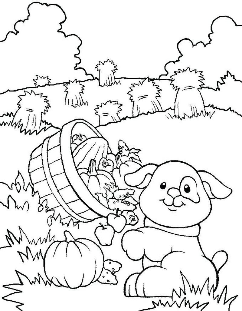 On The Farm Coloring Pages