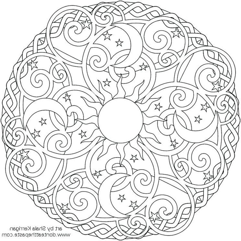 Online Geometric Coloring Pages