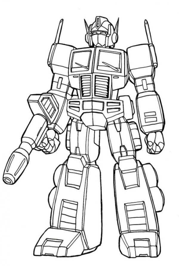 printable coloring pages optimus prime